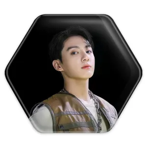 پیکسل شش ضلعی جونگ کوک Jung Kook گروه بی تی اس BTS