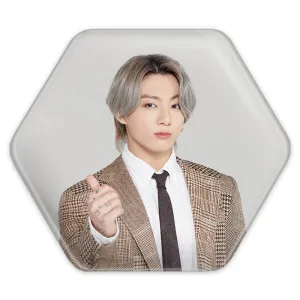 پیکسل شش ضلعی جونگ کوک Jung Kook گروه بی تی اس BTS