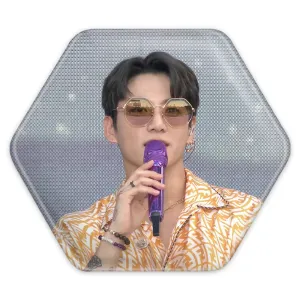پیکسل شش ضلعی جونگ کوک Jung Kook گروه بی تی اس BTS