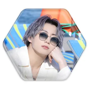 پیکسل شش ضلعی جونگ کوک Jung Kook گروه بی تی اس BTS