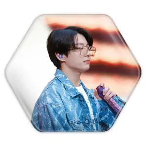 پیکسل شش ضلعی جونگ کوک Jung Kook گروه بی تی اس BTS