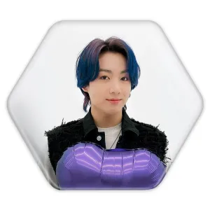 پیکسل شش ضلعی جونگ کوک Jung Kook گروه بی تی اس BTS