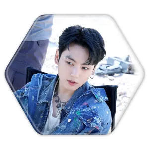 پیکسل شش ضلعی جونگ کوک Jung Kook گروه بی تی اس BTS