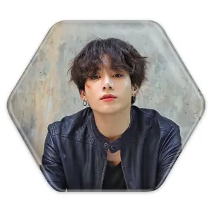 پیکسل شش ضلعی جونگ کوک Jung Kook گروه بی تی اس BTS