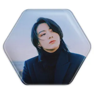 پیکسل شش ضلعی جونگ کوک Jung Kook گروه بی تی اس BTS