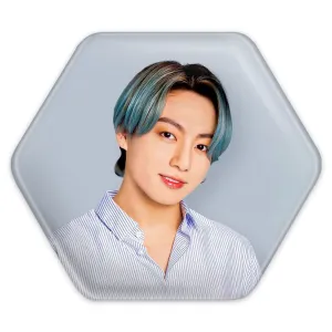 پیکسل شش ضلعی جونگ کوک Jung Kook گروه بی تی اس BTS