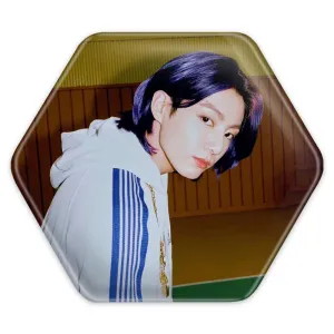 پیکسل شش ضلعی جونگ کوک Jung Kook گروه بی تی اس BTS