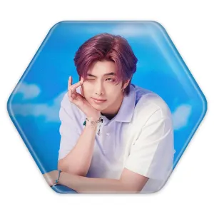 پیکسل شش ضلعی نامجون Namjoon گروه بی تی اس BTS