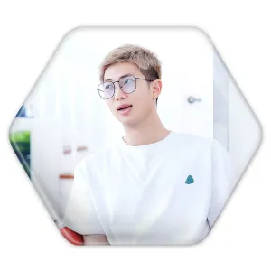 پیکسل شش ضلعی نامجون Namjoon گروه بی تی اس BTS