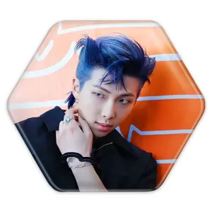 پیکسل شش ضلعی نامجون Namjoon گروه بی تی اس BTS