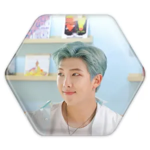 پیکسل شش ضلعی نامجون Namjoon گروه بی تی اس BTS