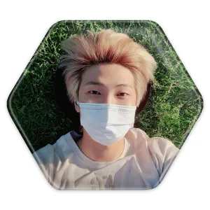 پیکسل شش ضلعی نامجون Namjoon گروه بی تی اس BTS