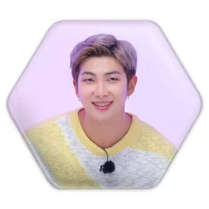 پیکسل شش ضلعی نامجون Namjoon گروه بی تی اس BTS