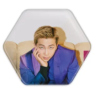 پیکسل شش ضلعی نامجون Namjoon گروه بی تی اس BTS