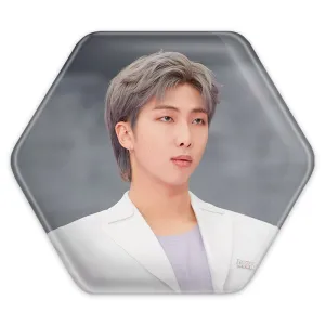 پیکسل شش ضلعی نامجون Namjoon گروه بی تی اس BTS