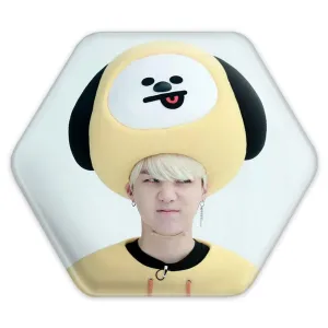 پیکسل شش ضلعی شوگا Suga گروه بی تی اس BTS