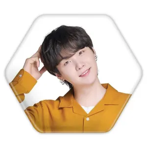 پیکسل شش ضلعی شوگا Suga گروه بی تی اس BTS