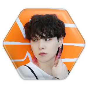 پیکسل شش ضلعی شوگا Suga گروه بی تی اس BTS