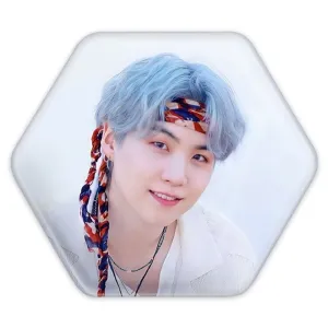 پیکسل شش ضلعی شوگا Suga گروه بی تی اس BTS