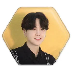 پیکسل شش ضلعی شوگا Suga گروه بی تی اس BTS