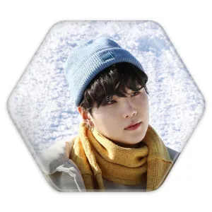 پیکسل شش ضلعی شوگا Suga گروه بی تی اس BTS