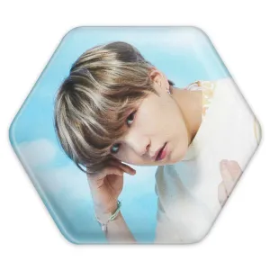 پیکسل شش ضلعی شوگا Suga گروه بی تی اس BTS