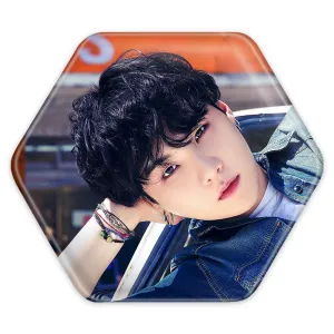 پیکسل شش ضلعی شوگا Suga گروه بی تی اس BTS