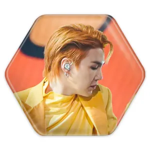 پیکسل شش ضلعی شوگا Suga گروه بی تی اس BTS