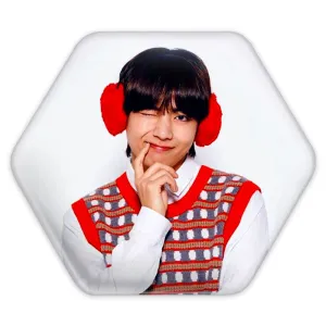 پیکسل شش ضلعی تهیونگ وی Taehyung گروه بی تی اس BTS