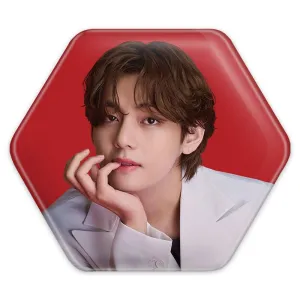 پیکسل شش ضلعی تهیونگ وی Taehyung گروه بی تی اس BTS