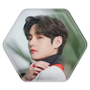 پیکسل شش ضلعی تهیونگ وی Taehyung گروه بی تی اس BTS