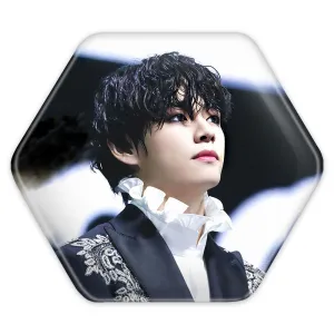 پیکسل شش ضلعی تهیونگ وی Taehyung گروه بی تی اس BTS