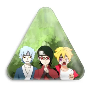 پیکسل مثلثی سارادا و بوروتو و میتسوکی انیمه بوروتو Boruto