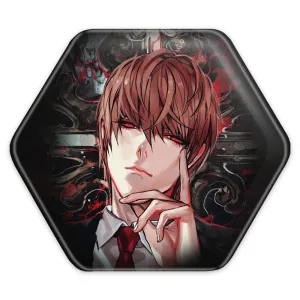 پیکسل شش ضلعی لایت یاگامی انیمه دفترچه مرگ Death Note