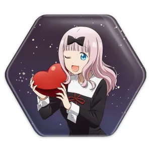 پیکسل شش ضلعی چیکا فوجیوارا انیمه کاگویا ساما