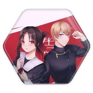 پیکسل شش ضلعی میوکی و کاگویا انیمه کاگویا ساما