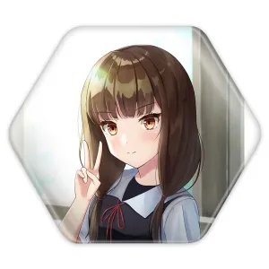 پیکسل شش ضلعی ماکی شیجو انیمه کاگویا ساما