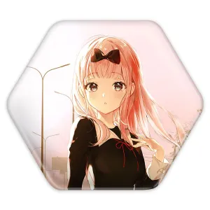 پیکسل شش ضلعی چیکا چان انیمه کاگویا ساما