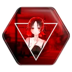 پیکسل شش ضلعی کاگویا ساما انیمه کاگویا ساما