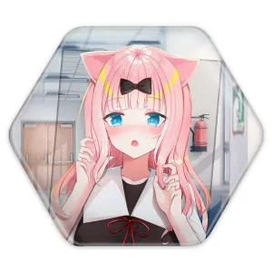 پیکسل شش ضلعی چیکا چان انیمه کاگویا ساما