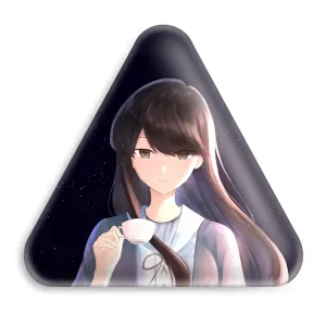 پیکسل مثلثی انیمه کومی سان