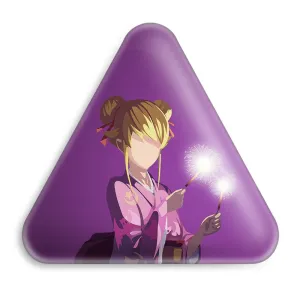 پیکسل مثلثی شینوبو اوشینو انیمه مونوگاتاری