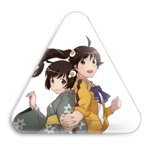 پیکسل مثلثی کارن و سوکیهی اراراگی انیمه مونوگاتاری