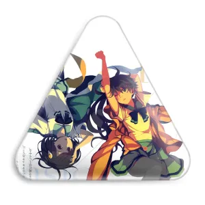 پیکسل مثلثی کارن اراراگی و سوکیشی انیمه مونوگاتاری