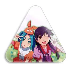 پیکسل مثلثی یوتسوگی و کانبارو انیمه مونوگاتاری