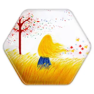 پیکسل شش ضلعی دخترونه