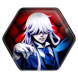 پیکسل شش ضلعی اندرتیکر انیمه خادم سیاه Black Butler