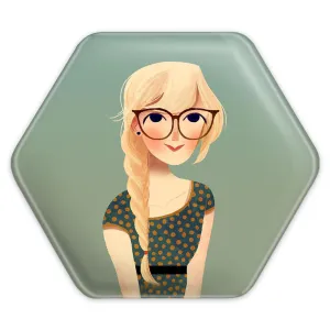 پیکسل شش ضلعی دخترونه