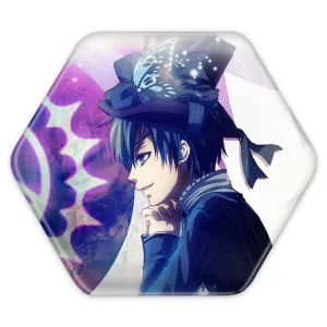 پیکسل شش ضلعی شیل انیمه خادم سیاه Black Butler
