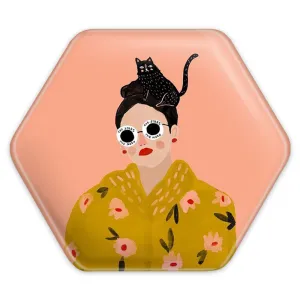 پیکسل شش ضلعی دخترونه